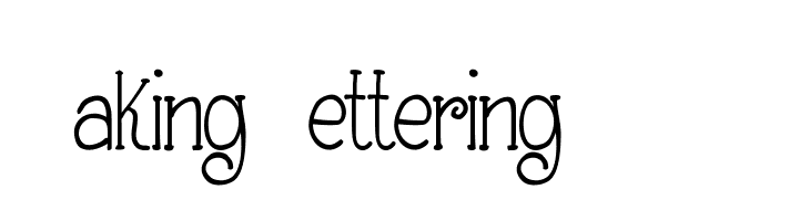 Making Lettering_DEMO Polices