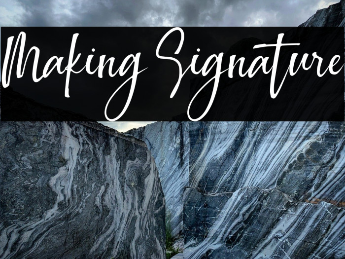 Making Signature Example 3