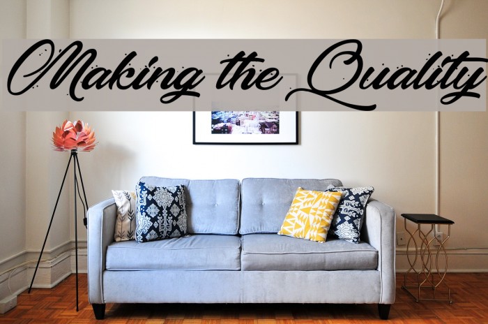 Making the Quality Font examples