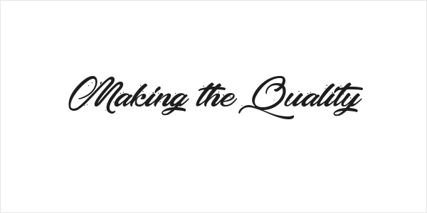 Making the Quality Logo
