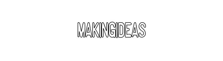 MakingIdeas  font caratteri gratis