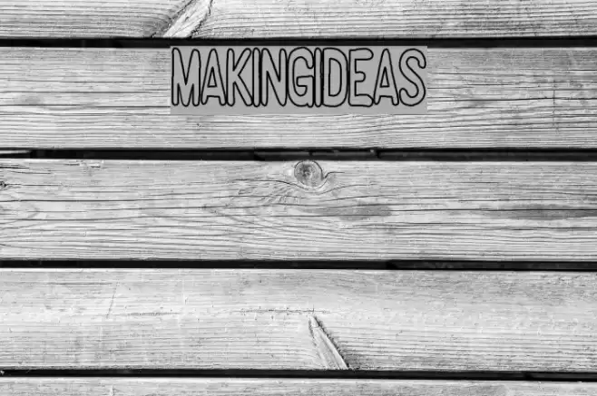 MakingIdeas Font examples