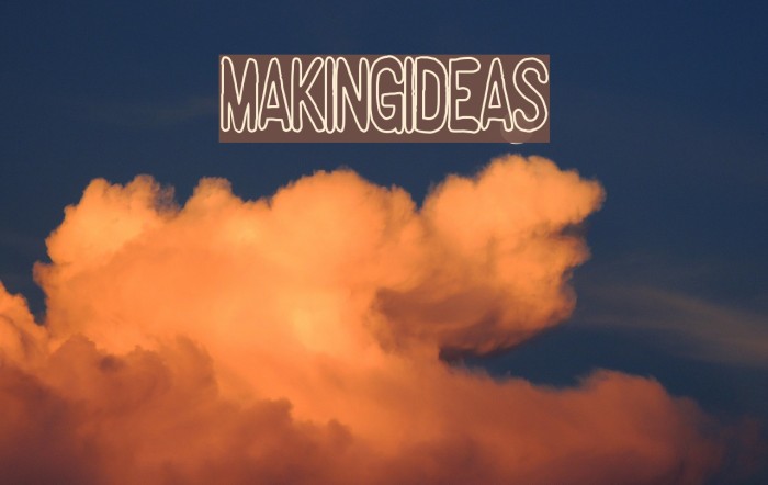 MakingIdeas Font examples