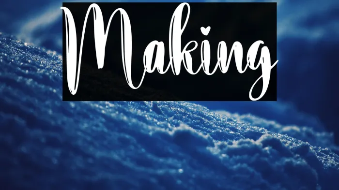 Making Example 1