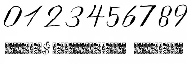 MakingaListCheckingItTwice Font OTHER CHARS