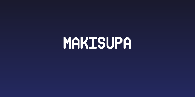 Makisupa Social Header