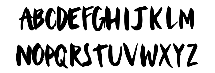 Makoa Font LOWERCASE