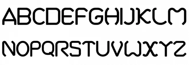 Maksni Schriftart Groß