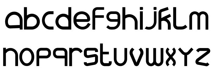 Maksni Font LOWERCASE