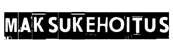 Maksukehoitus  font caratteri gratis