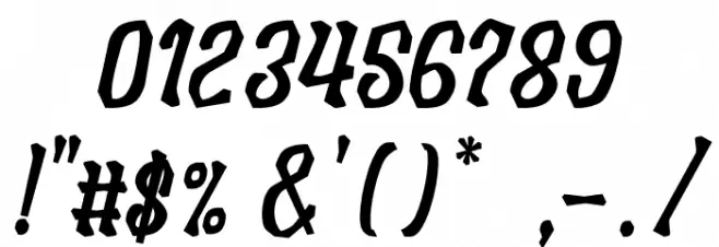 Maksum Font OTHER CHARS