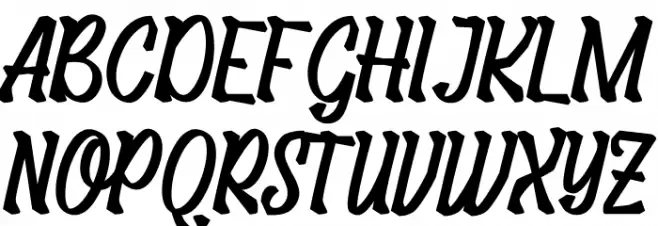 Maksum Font Litere mari