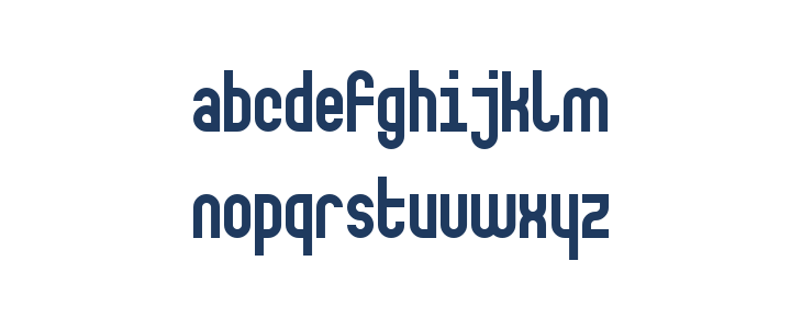 Makushka Regular Lowercase