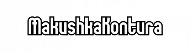 MakushkaKontura  font caratteri gratis