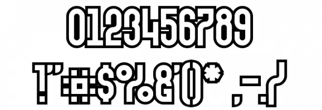 MakushkaKontura Font OTHER CHARS