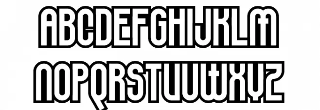 MakushkaKontura Schriftart Groß