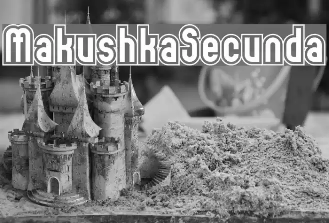MakushkaSecunda Font examples