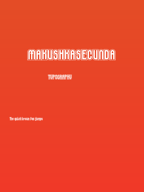 MakushkaSecunda Poster
