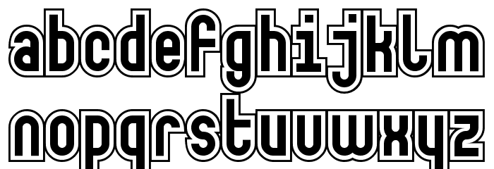 MakushkaSecunda Font LOWERCASE