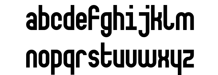 Makushka Font LOWERCASE