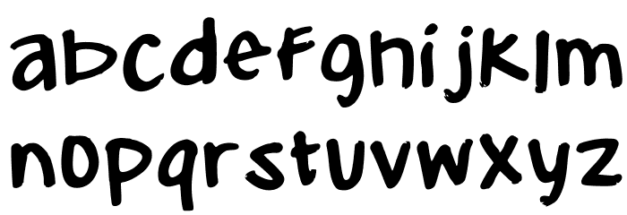 Makynna Regular Font LOWERCASE