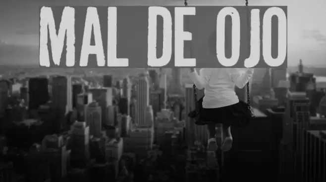 Mal de Ojo Font examples