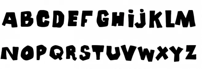 Mala Schriftart Groß