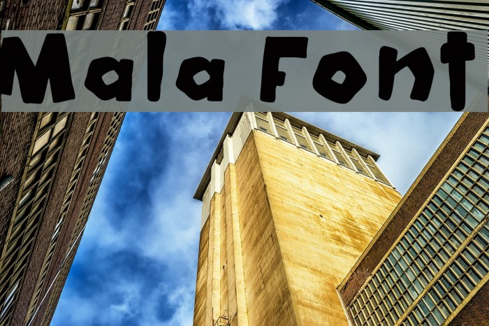 Mala Font examples