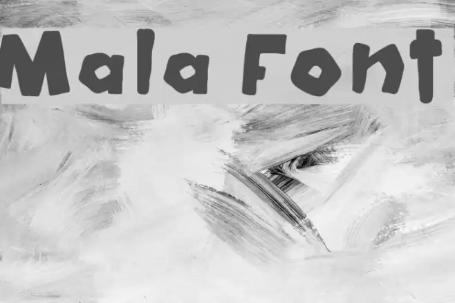 Mala Font examples