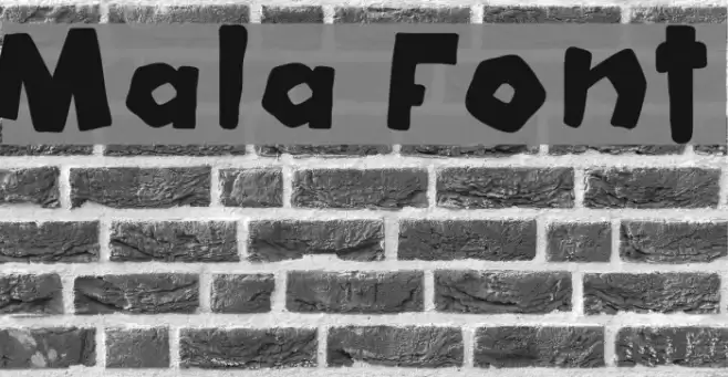 Mala Font examples