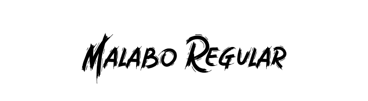 Malabo Regular Font