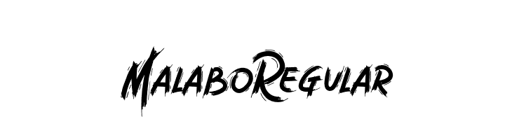 Malabo Regular  baixar fontes gratis