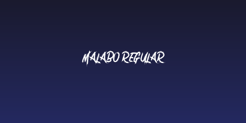 Malabo Regular Social Header