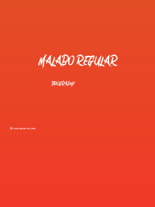 Malabo Regular Poster