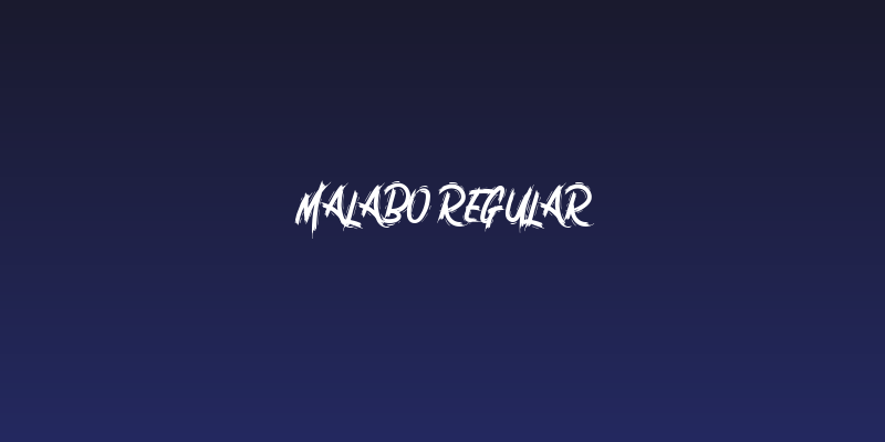 Malabo Regular Social Header