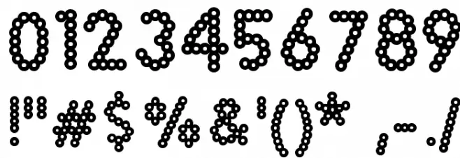 Malache Crunch Font OTHER CHARS