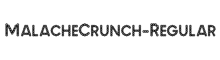 MalacheCrunch-Regular  Frei Schriftart Herunterladen