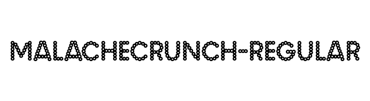 MalacheCrunch-Regular Font