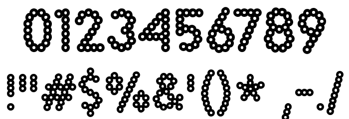 MalacheCrunch-Regular Font OTHER CHARS