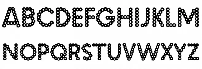 MalacheCrunch-Regular フォント 大文字
