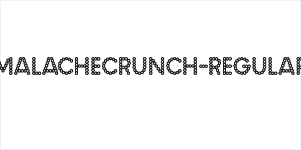 MalacheCrunch-Regular Logo