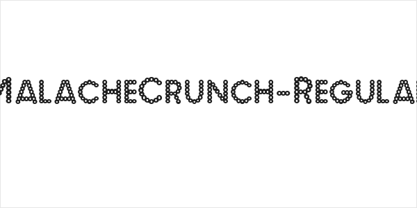 MalacheCrunch-Regular Logo