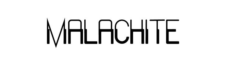 Malachite  baixar fontes gratis