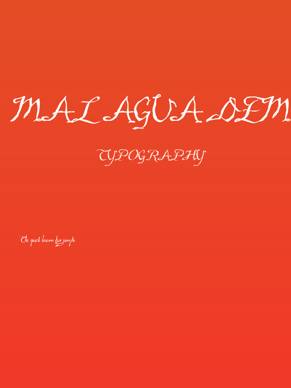 Malagua Demo Poster