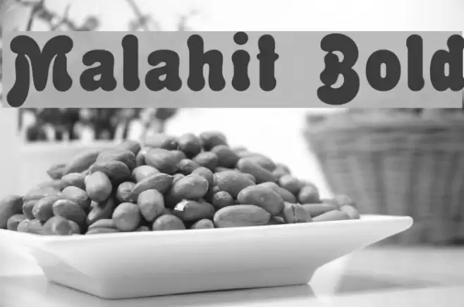 Malahit Bold Font examples