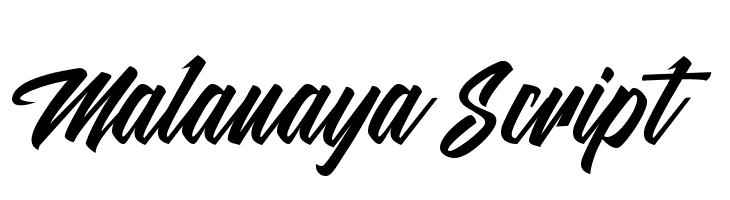 Malanaya Script  Descarca Fonturi Gratis