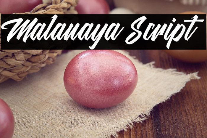 Malanaya Script Example 1