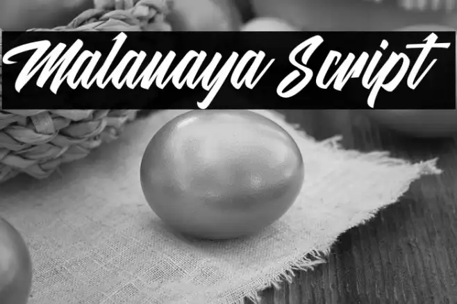 Malanaya Script Example 1