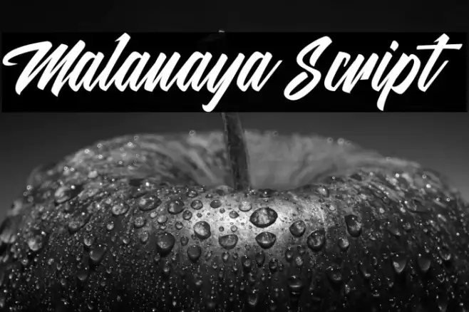 Malanaya Script Example 3