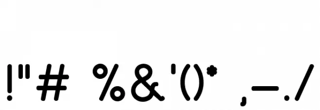 Malandrino Bold Font OTHER CHARS